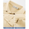image:imageGRACE KARIN Womens Button Down ShirtsLong Sleeve Collared Dress ShirtWrinkleFree Work Blouse Office Tops 2026 Fall OutfitsButter Yellow