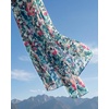 image:imageGRACE KARIN Womens Floral Long Sleeve DressElegance Wedding Guest DressesV Neck Flowy Boho Maxi Dress with PocketDense Dark Green Flowers