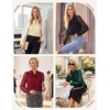 image:imageGRACE KARIN Women Bow Tie Neck Tops 2026 Fall Lace Long Sleeve Blouse Business Dressy Casual Shirt Work Office FormalApricot