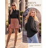 image:imageGRACE KARIN Women Bow Tie Neck Tops 2026 Fall Lace Long Sleeve Blouse Business Dressy Casual Shirt Work Office FormalBlack