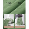 image:imageGRACE KARIN Womens 2026 Long Sleeve Tops Ribbed Knit Basic Blouses Stretch Fall Shirts Dressy Casual ClothesLight Green