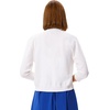 image:imageGRACE KARIN Womens 34 Sleeve Knit Cropped Cardigan Sweaters Lightweight Open Front Bolero Shrugs Sweater for DressIvory White
