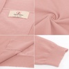image:imageGRACE KARIN Womens 34 Sleeve Knit Cropped Cardigan Sweaters Lightweight Open Front Bolero Shrugs Sweater for DressLight Pink