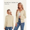 image:imageGRACE KARIN Womens Cardigan Sweaters Lightweight 2026 Summer Long Sleeve Button Up Knit Casual Dressy ShrugsApricot