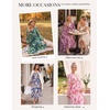 image:imageGRACE KARIN Womens Fall Wedding Guest Dresses 2026 Floral Long Sleeve V Neck Maxi Dress Boho Flowy Outfit with PocketsGreen Floral