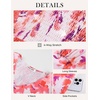 image:imageGRACE KARIN Womens Fall Wedding Guest Dresses 2026 Floral Long Sleeve V Neck Maxi Dress Boho Flowy Outfit with PocketsWhite Pink Floral