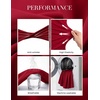 image:imageGRACE KARIN Womens Summer Work Dress 2026 Sleeveless Crewneck A Line Midi Dresses Flowy Business Dresses Outfits with PocketsRed