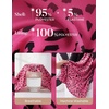 image:imageGRACE KARIN Womens Long Sleeve Work Blouses Bow Tie Chiffon Floral Tops 2026Elegant Business Casual Fall ShirtsDot  Rose Red
