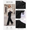 image:imageGRACE KARIN Womens Wide Leg Dress Pants2026 Fall High Waisted Trousers with Pockets Business Office Work Slacks OutfitBlack