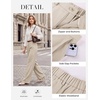 image:imageGRACE KARIN Womens Wide Leg Dress Pants2026 Fall High Waisted Trousers with Pockets Business Office Work Slacks OutfitCream