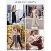 image:imageGRACE KARIN Womens Wide Leg Dress Pants2026 Fall High Waisted Trousers with Pockets Business Office Work Slacks OutfitGrey