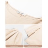 image:imageGRACE KARIN Womens 2026 Summer Peplum Tops 34 Sleeve Dressy Casual Shirts Business Blouses Trendy Fashion ClothesApricot