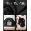 image:imageGRACE KARIN Womens 2026 Summer Peplum Tops 34 Sleeve Dressy Casual Shirts Business Blouses Trendy Fashion ClothesBlack