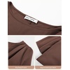image:imageGRACE KARIN Womens 2026 Summer Peplum Tops 34 Sleeve Dressy Casual Shirts Business Blouses Trendy Fashion ClothesCoffee