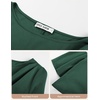 image:imageGRACE KARIN Womens 2026 Summer Peplum Tops 34 Sleeve Dressy Casual Shirts Business Blouses Trendy Fashion ClothesDark Green