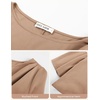 image:imageGRACE KARIN Womens 2026 Summer Peplum Tops 34 Sleeve Dressy Casual Shirts Business Blouses Trendy Fashion ClothesKhaki
