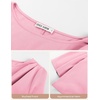 image:imageGRACE KARIN Womens 2026 Summer Peplum Tops 34 Sleeve Dressy Casual Shirts Business Blouses Trendy Fashion ClothesPink