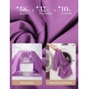 image:imageGRACE KARIN Womens 2026 Summer Peplum Tops 34 Sleeve Dressy Casual Shirts Business Blouses Trendy Fashion ClothesPurple