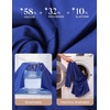 image:imageGRACE KARIN Womens 2026 Summer Peplum Tops 34 Sleeve Dressy Casual Shirts Business Blouses Trendy Fashion ClothesRoyal Blue