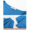image:imageGRACE KARIN Womens 2026 Summer Peplum Tops 34 Sleeve Dressy Casual Shirts Business Blouses Trendy Fashion ClothesSky Blue