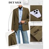 image:imageGRACE KARIN Womens Blazer Business Casual 2026 Fall Work Office Suit Jackets Long Sleeve Lapel Open Front with PocketsDark Khaki