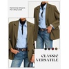 image:imageGRACE KARIN Womens Blazer Business Casual 2026 Fall Work Office Suit Jackets Long Sleeve Lapel Open Front with PocketsDark Khaki