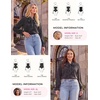 image:imageGRACE KARIN Womens Long Sleeve Business Casual Shirts 2026 Front Bow Tie Neck Chiffon Blouse Polka Dot Floral TopsDot  Black