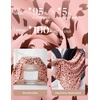 image:imageGRACE KARIN Womens Long Sleeve Business Casual Shirts 2026 Front Bow Tie Neck Chiffon Blouse Polka Dot Floral TopsDot  BlushCoffee