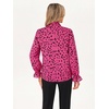 image:imageGRACE KARIN Womens Long Sleeve Business Casual Shirts 2026 Front Bow Tie Neck Chiffon Blouse Polka Dot Floral TopsDot  Rose Red