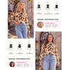 image:imageGRACE KARIN Womens Long Sleeve Business Casual Shirts 2026 Front Bow Tie Neck Chiffon Blouse Polka Dot Floral TopsFloral  Mocha Mix