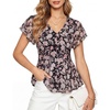 Black Pink Floral