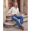 image:imageGRACE KARIN Womens Chunky Knit Open Front Sweater Long Sleeve Button Down Cardigan Outerwear Coats Fall Fashion 2026White