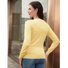 image:imageGRACE KARIN Womens Long Sleeve Knit Cardigan Sweaters Casual Dressy Open Front Button Down Cardigans Summer OutfitsButter Yellow