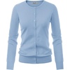 image:imageGRACE KARIN Womens Long Sleeve Knit Cardigan Sweaters Casual Dressy Open Front Button Down Cardigans Summer OutfitsLight Blue