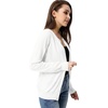 image:imageGRACE KARIN Womens Long Sleeve Knit Cardigan Sweaters Casual Dressy Open Front Button Down Cardigans Summer OutfitsWhite22
