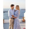image:imageGRACE KARIN Womens Fall Wedding Guest Dresses 2026 Floral Long Sleeve Chiffon Maxi Dress Flowy Boho Dress with PocketsSky Blue Floral