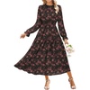 Black and Pink Floral