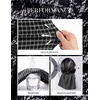 image:imageGRACE KARIN Fall Long Sleeve Mini Bodycon Business Work Dress  Mock NeckSheathTweedSuitable for Business Casual EventConferencesChurchOffice SettingsBusiness TravelBlack