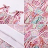 image:imageGRACE KARIN Girls Hawaiian Dress Floral Chiffon ALine Sleeveless Summer Sundress for Beach Vacation Party 716Blush Pink Paisley