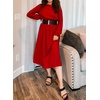image:imageGRACE KARIN Wide Belts for Women Elastic Waist Belt  3 inch wide stretchy waistband Woven design Golden buckle For dresses skirt Vintage casual boho western styleBlack