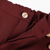 image:imageGRACE KARIN Wide Leg Dress Pants for Women 2026 High Waisted Work Pants Business Casual Buttons Trousers with PocketsBurgundy