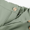 image:imageGRACE KARIN Wide Leg Dress Pants for Women 2026 High Waisted Work Pants Business Casual Buttons Trousers with PocketsGrey Green