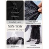 image:imageGRACE KARIN Womens Lace Top Sheer Bell Long Sleeve Ruched Asymmetrical Boho Western Clothes Fitted Mesh Peplum Tops FlowyBlack Peony Lace