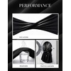 image:imageGRACE KARIN Womens Sleeveless Bodycon Work Office Business Dress  2026 Crew NeckBack ZipperElastic BeltKnee LengthClassic Sheath Outfits Suitable for FunralChurchBusiness CasualTravelBlack