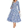 Light Blue Floral