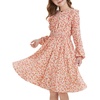 Light Orange Floral