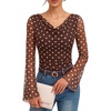 Brown Polka Dot