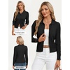 image:imageGRACE KARIN Cardigan for Women Trendy Cable Knit Long Sleeve Button Up Sweaters Lightweight Lapel Collar 2026 Fall ClothesBlack