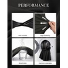 image:imageGRACE KARIN Work Business Midi Flowy Sleeveless Dresses for Women  A LineBeltedCollar NeckKnee Lengthwith Pockets ZipperBusiness CausalOfficeChurchFuneralCocktailWeddingProfessionalBlack