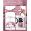 image:imageGRACE KARIN Work Business Midi Flowy Sleeveless Dresses for Women  A LineBeltedCollar NeckKnee Lengthwith Pockets ZipperBusiness CausalOfficeChurchFuneralCocktailWeddingProfessionalGray Pink